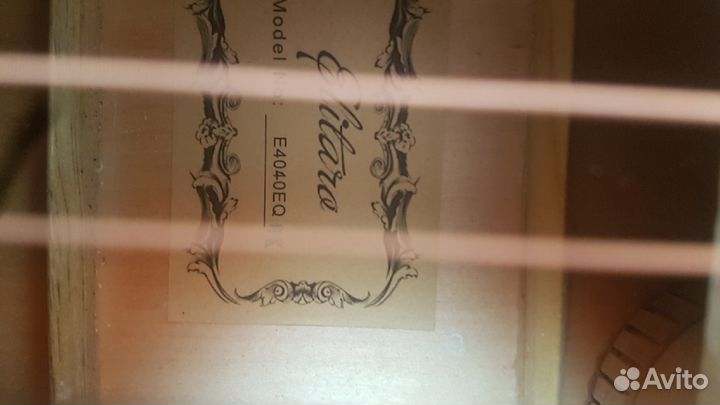 Электро-акустическая гитара Elitaro E4040EQ BK