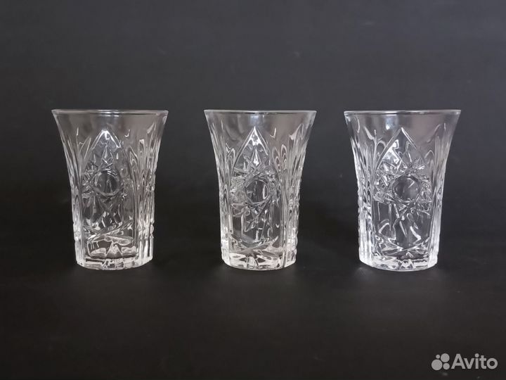 Стопки хрустальные СССР