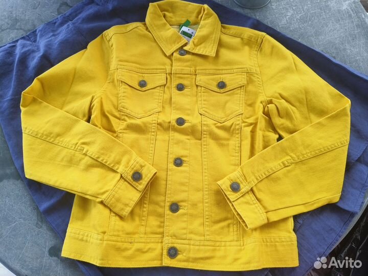 Джинсовая куртка на мальчика benetton