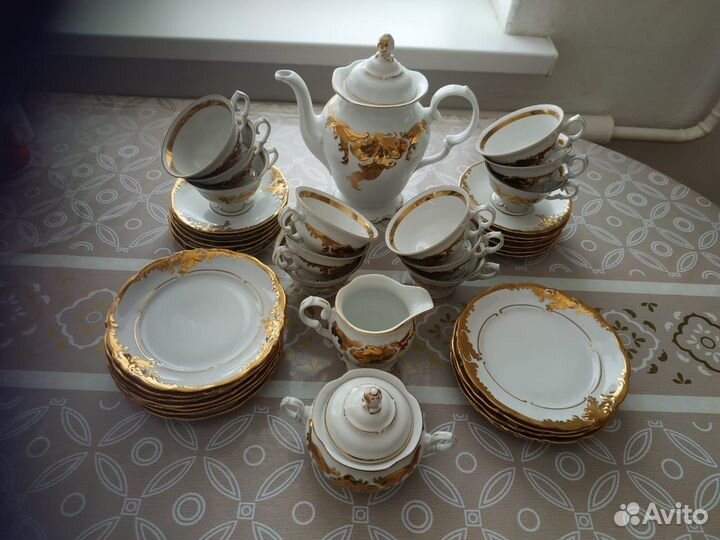 Чайный сервиз старинный невеста