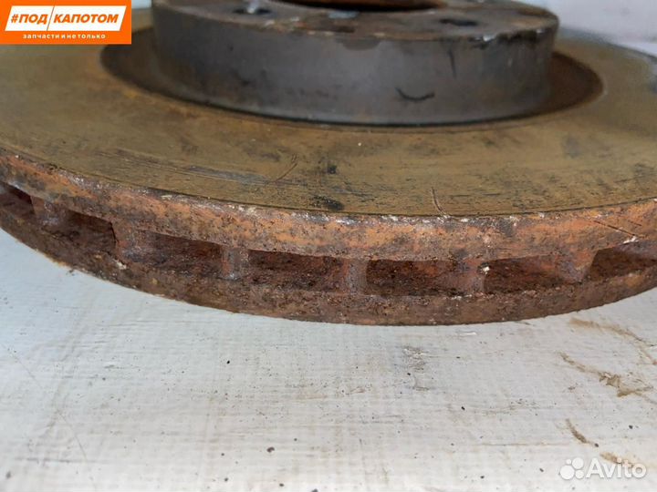 Диск тормозной передний Mitsubishi Outlander 3