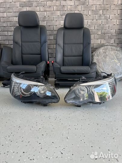 Фары передние BMW E60 Рестайлинг