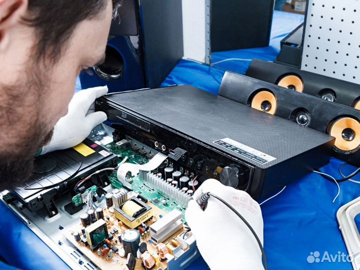 Ремонт аудиоаппаратуры, наушников, аудиотехники