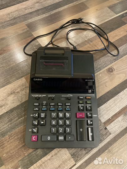 Бухгалтерский калькулятор Casio DR-320RE