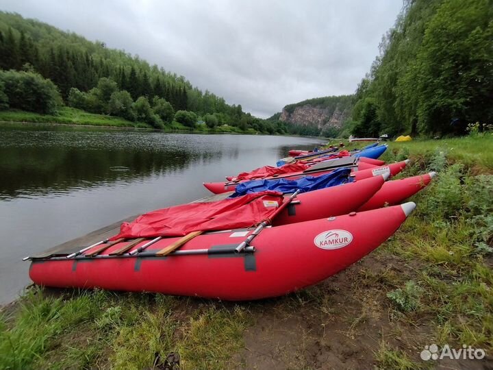 Надувной катамаран Камкур-8 от производителя