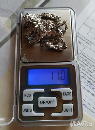 Мужская цепочка серебро 925