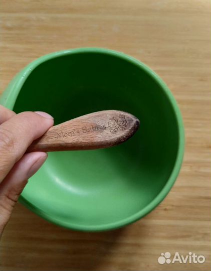 Силиконовая тарелка детская на присоске