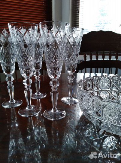 Хрустальные Фужеры