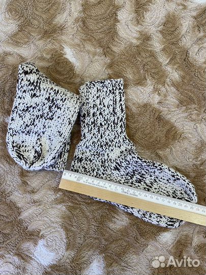 Носки вязанные