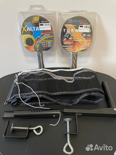 Ракетка Sunflex для настольного тенниса, сетка