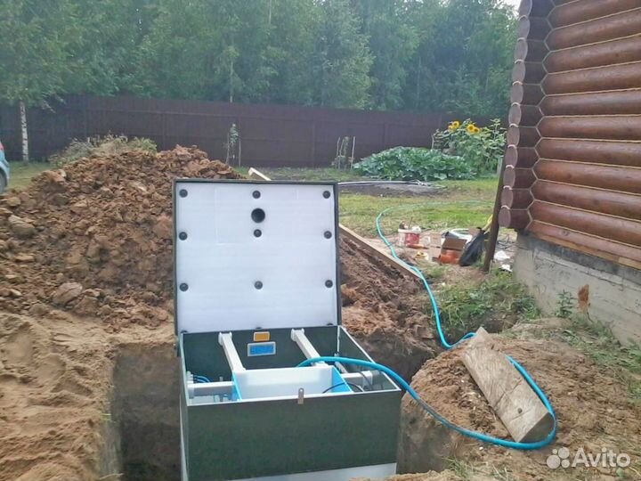 Септик Евробион 3 с переливом