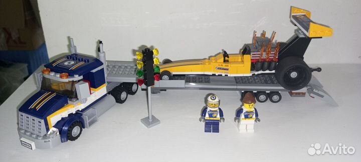 Lego city 60151 Dragster Track
