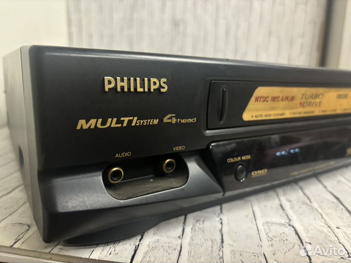 Видеомагнитофон philips vr355