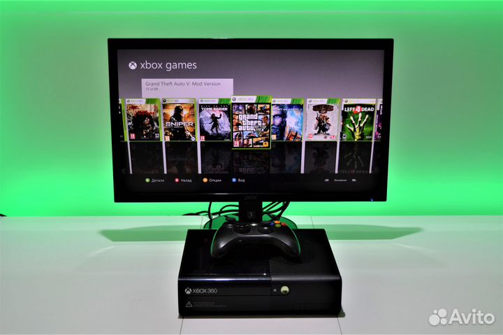 Xbox 360E 500Gb + 69 Игр (Freeboot)