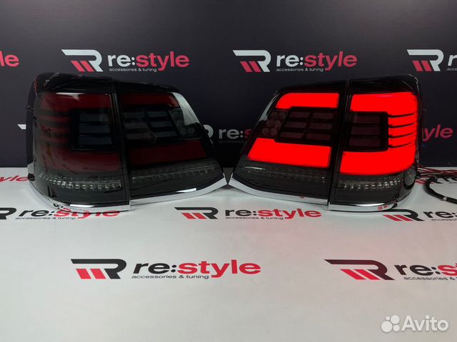 Фары задние Toyota Land Cruiser 200 08-15г D2065