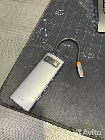 Переходник type-c на hdmi (4k60hz) и usb