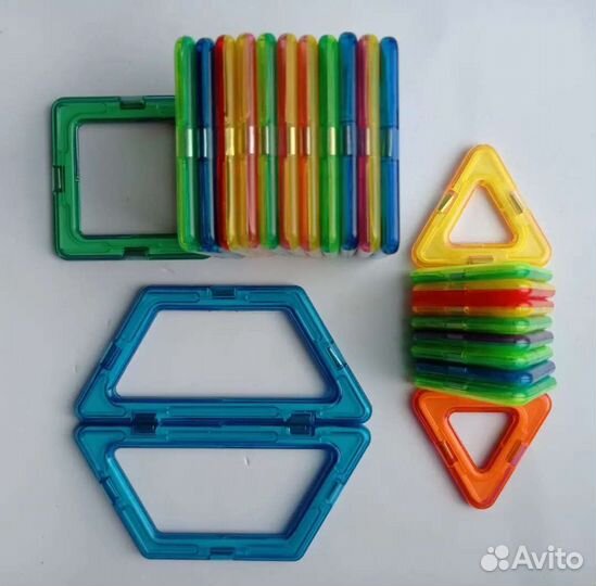 Набор магнитного конструктора 24 детали, новый