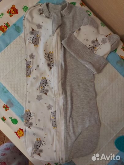 Пеленка кокон на молнии