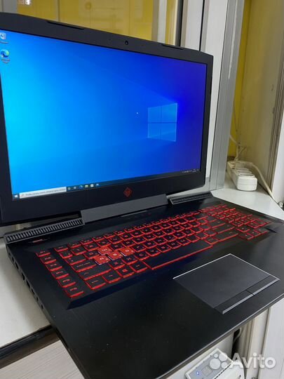 Игровой ноутбук HP i5-8300h/GTX-1050