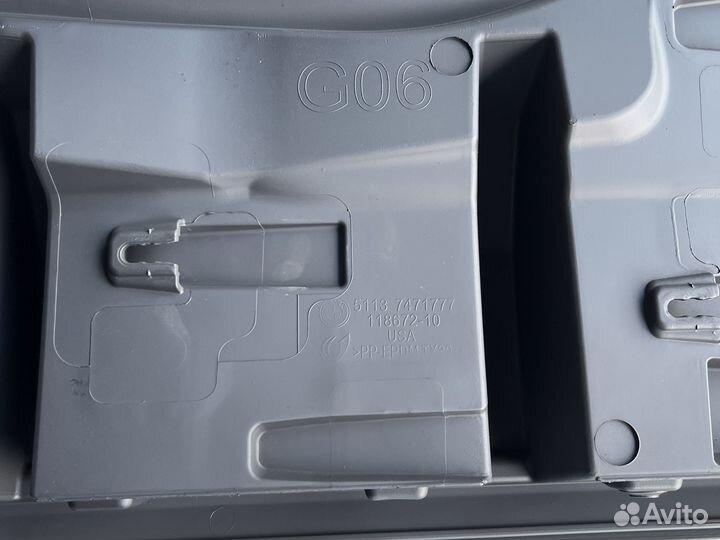 Накладка крышки багажника BMW X6 g06
