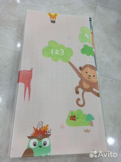 Детский игровой коврик складной