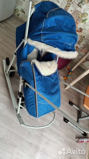 Детские санки коляска