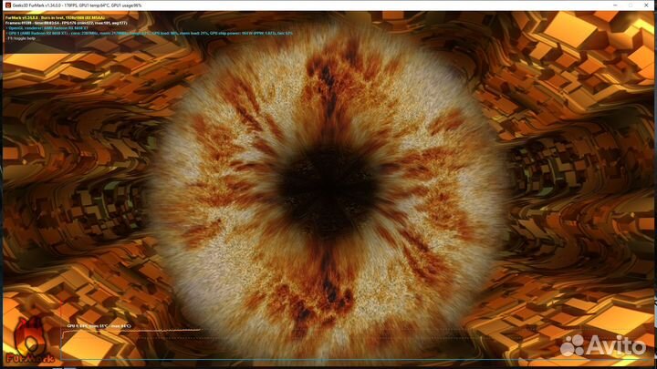 Игровой компьютер с монитором