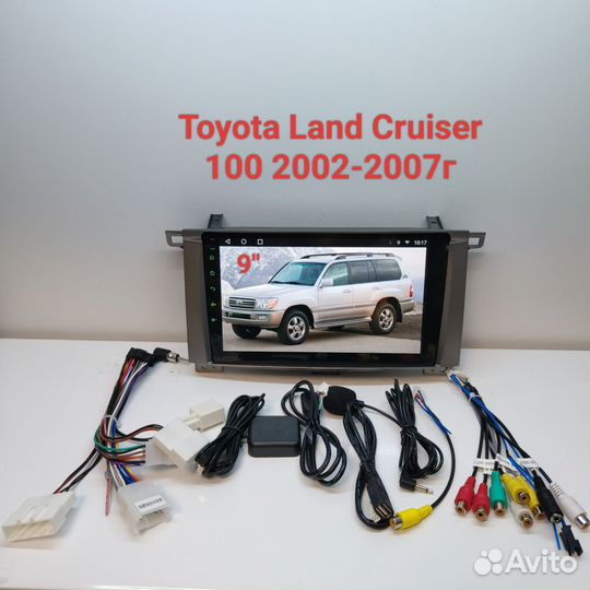 Магнитола Toyota Land Cruiser 100 2002-2007г