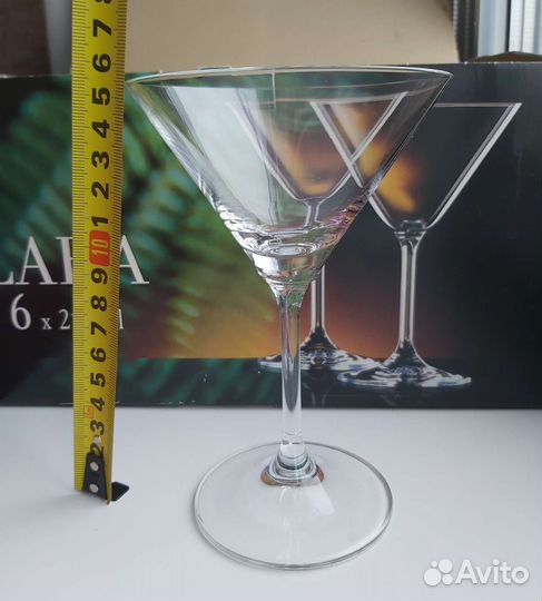 Бокалы для мартини Bohemia lara 6 шт