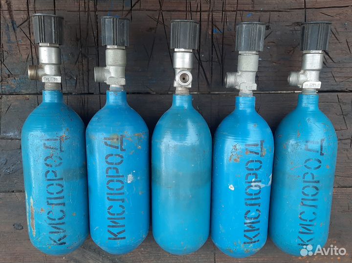 Кислородный баллон медицинский 1,2 л