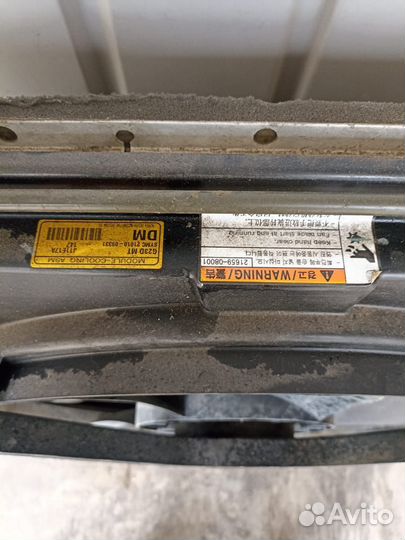 Кассета радиаторов, диффузор SsangYong Kyron 07-14