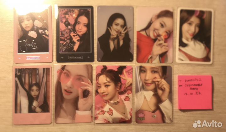 Карты blackpink, twice