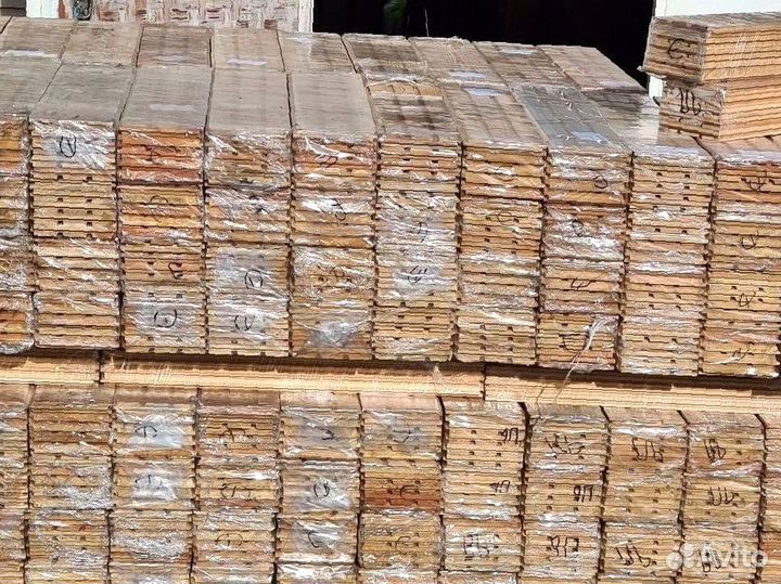 Планкен прямой лиственница 20х115х2000х5шт