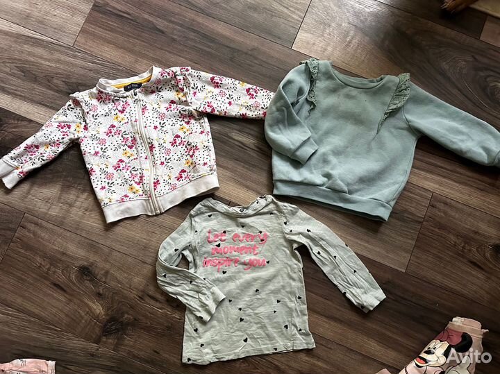 Одежда пакетом на девочку 80-86