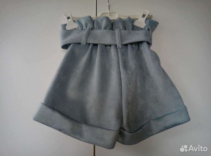 Шорты бархатные