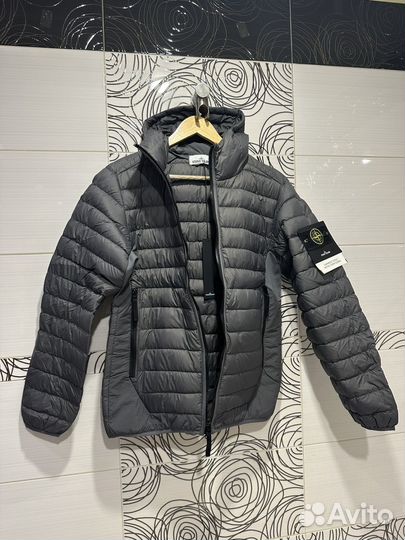 Stone island микропуховик micro yarn down оригинал