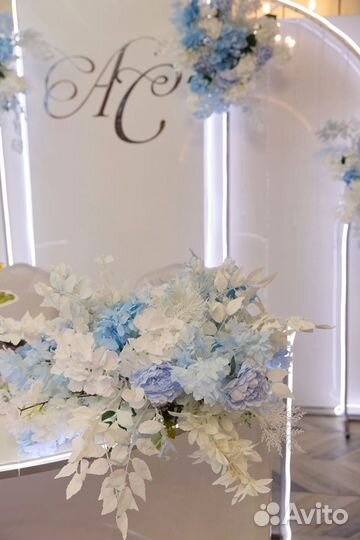 Оформление зала для свадьбы