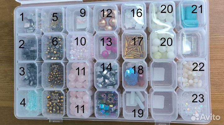 Бусины, жемчуг