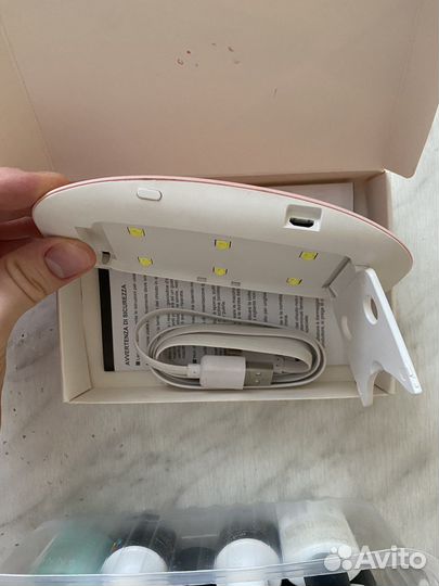 Лампа, лаки и базы и топы