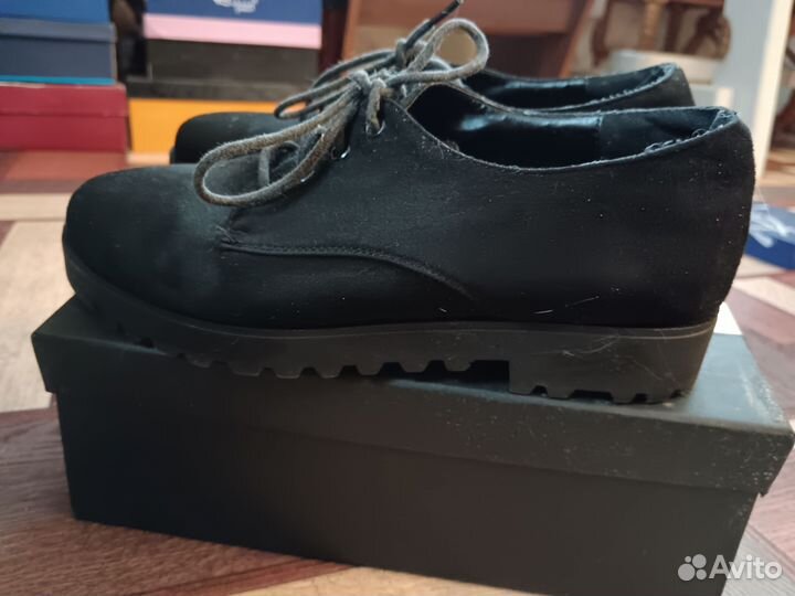 Ботинки замша размер 39
