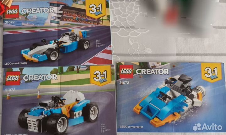 Lego creator 3 в 1, набор 31072