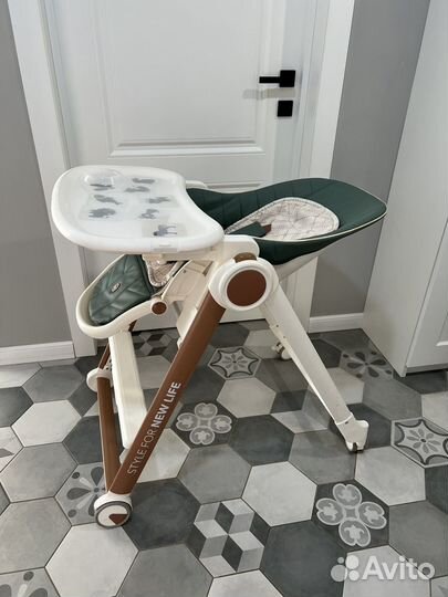 Стульчик для кормления Happy baby berny v2