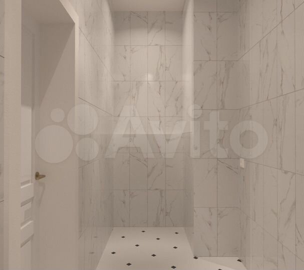 2-к. квартира, 61,3 м², 2/3 эт.