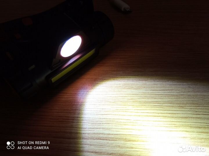 Светодиодный налобный фонарь