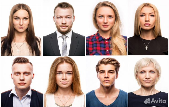 Красивое фото на документы / Фото онлайн