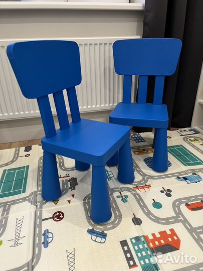 Детский стул икеа Маммут