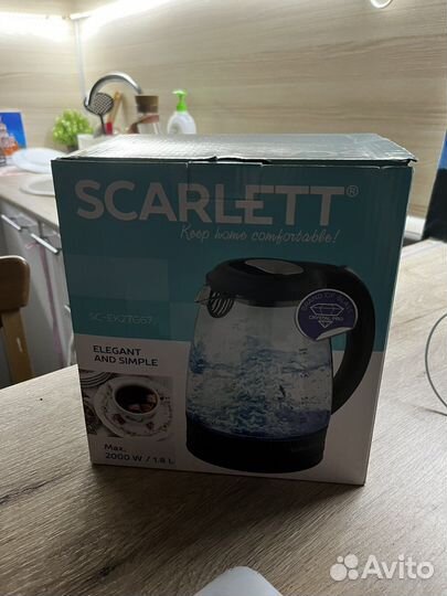 Чайник электрический scarlett