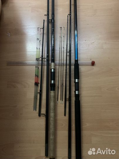 Фидерное удилище, удилища