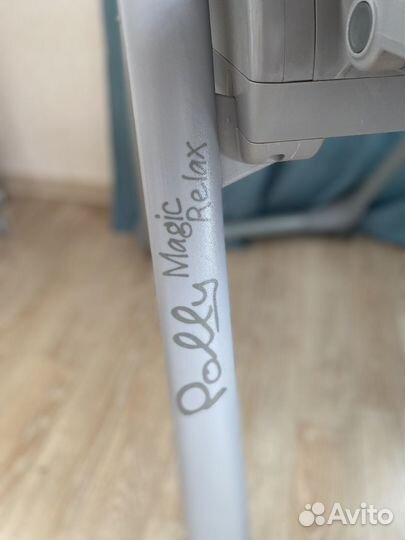 Стульчик шезлонг chicco polly magic relax