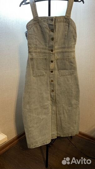 Джинсовый сарафан